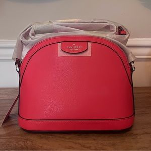 Kate Spade x-large dome crossbody bag, color: stoplight (coral)